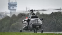 Ілюстративне фото – старт вертольота Mi-171Š з бази в Намещі-над-Ославою / Фото: ČTK