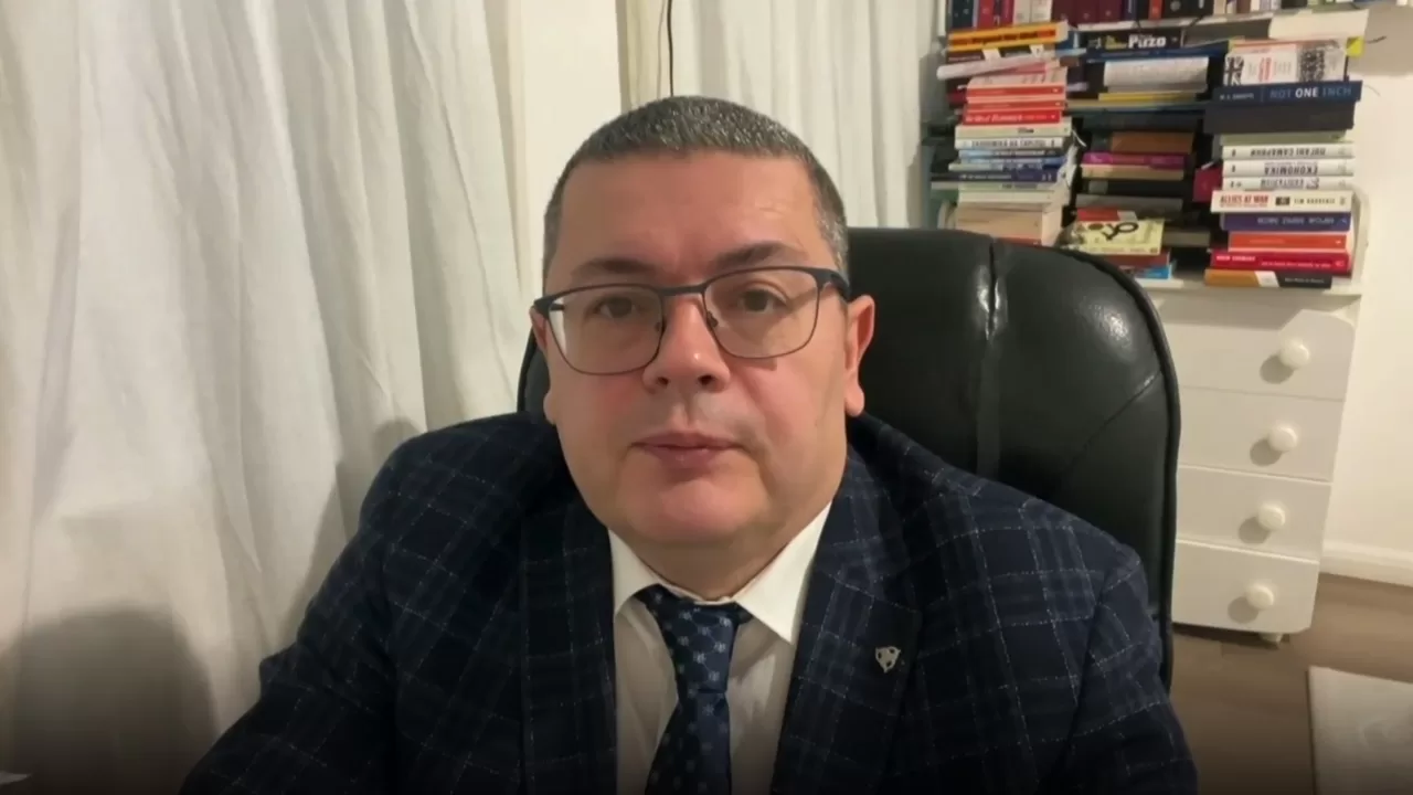 Голова комітету Верховної Ради з міжнародних справ Олександр Мережко в ефірі Sky News / Скріншот