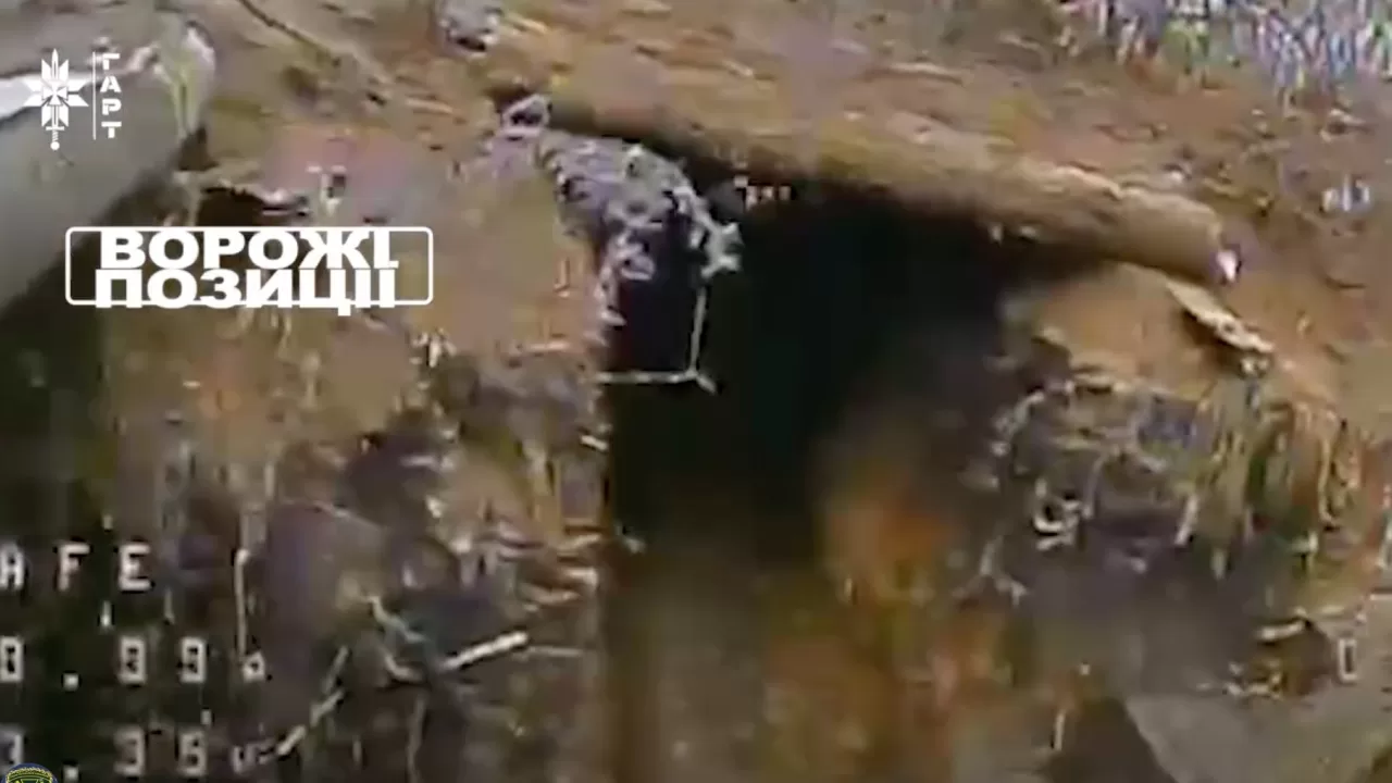 Бійці бригади «Гарт» уразили ворожу техніку, антени зв’язку та піхоту / Скріншот відео