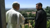 Папа Лев и Зеленский встретились пять месяцев спустя в Кастель Гандольфо  / Фото Vatican News