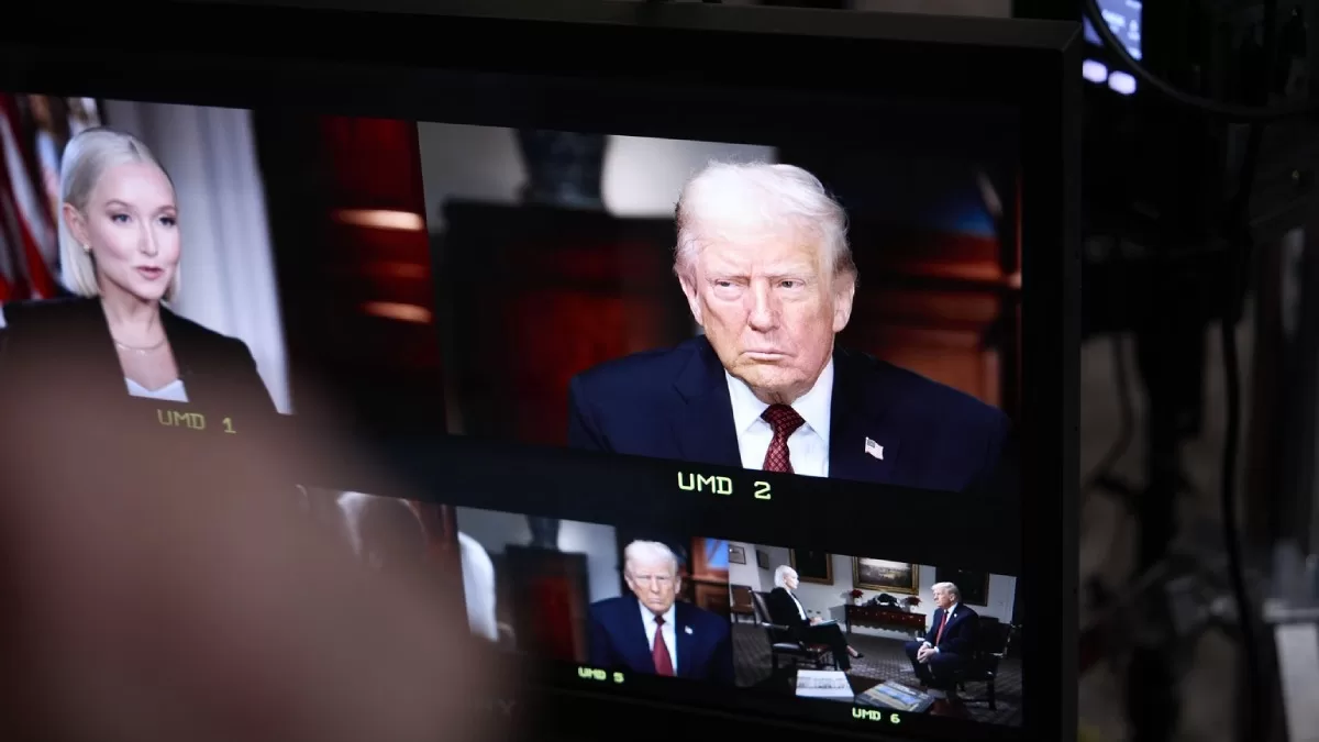 Дональд Трамп під час інтерв’ю POLITICO / Фото POLITICO