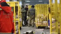Сортувальний центр "Укрпошти" у Києві / Фото: Поліція Києва