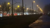 Street lighting in Kharkiv / Photo: TOPNEWS in Ukraine