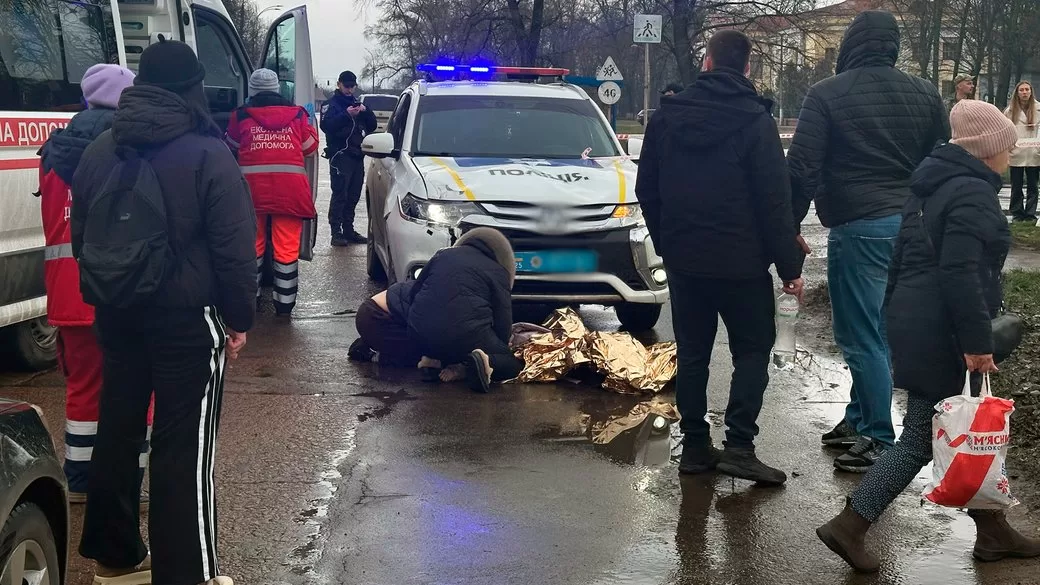 Смертельное ДТП с участием полиции в Прилуках / Фото: Суспільне Чернігів