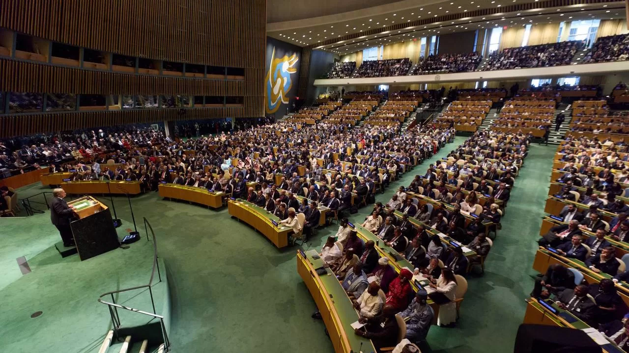 80-я сессия Генеральной Ассамблеи ООН. 23 сентября 2025 года / Фото Офис президента