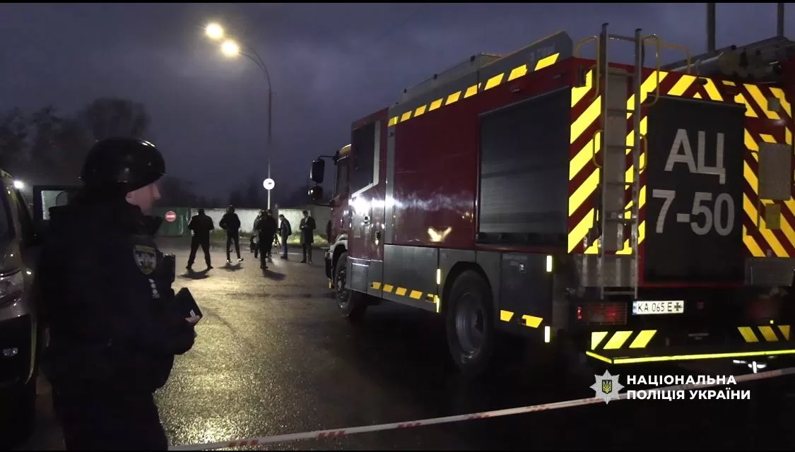 Місце теракту у Києві / Фото: Поліція Києва