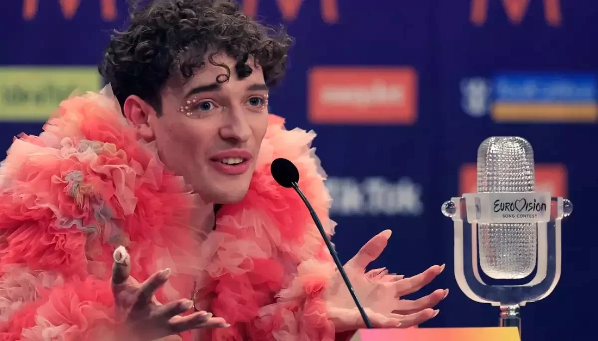 Пресс-конференция Nemo после финала Евровидения-2024 / Фото EBU