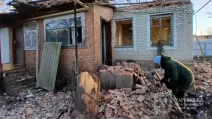 Пошкоджений будинок у Максимівці / Фото Харківська ОВА