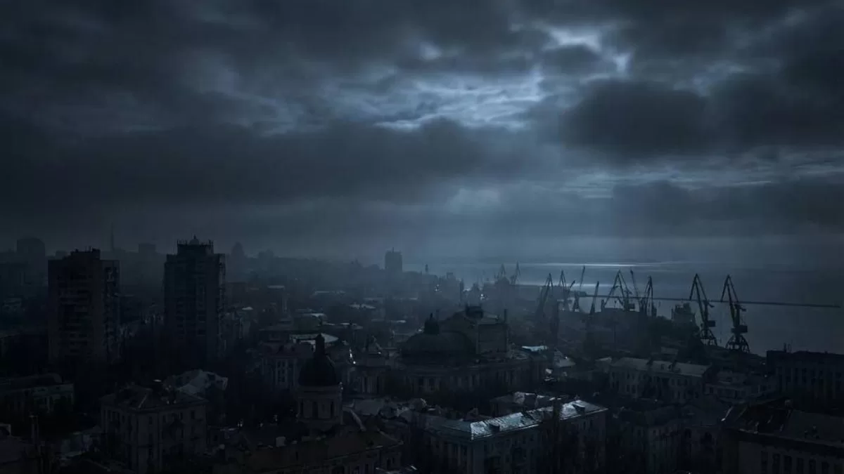 Блэкаут в Одессе / Фото из соцсетей