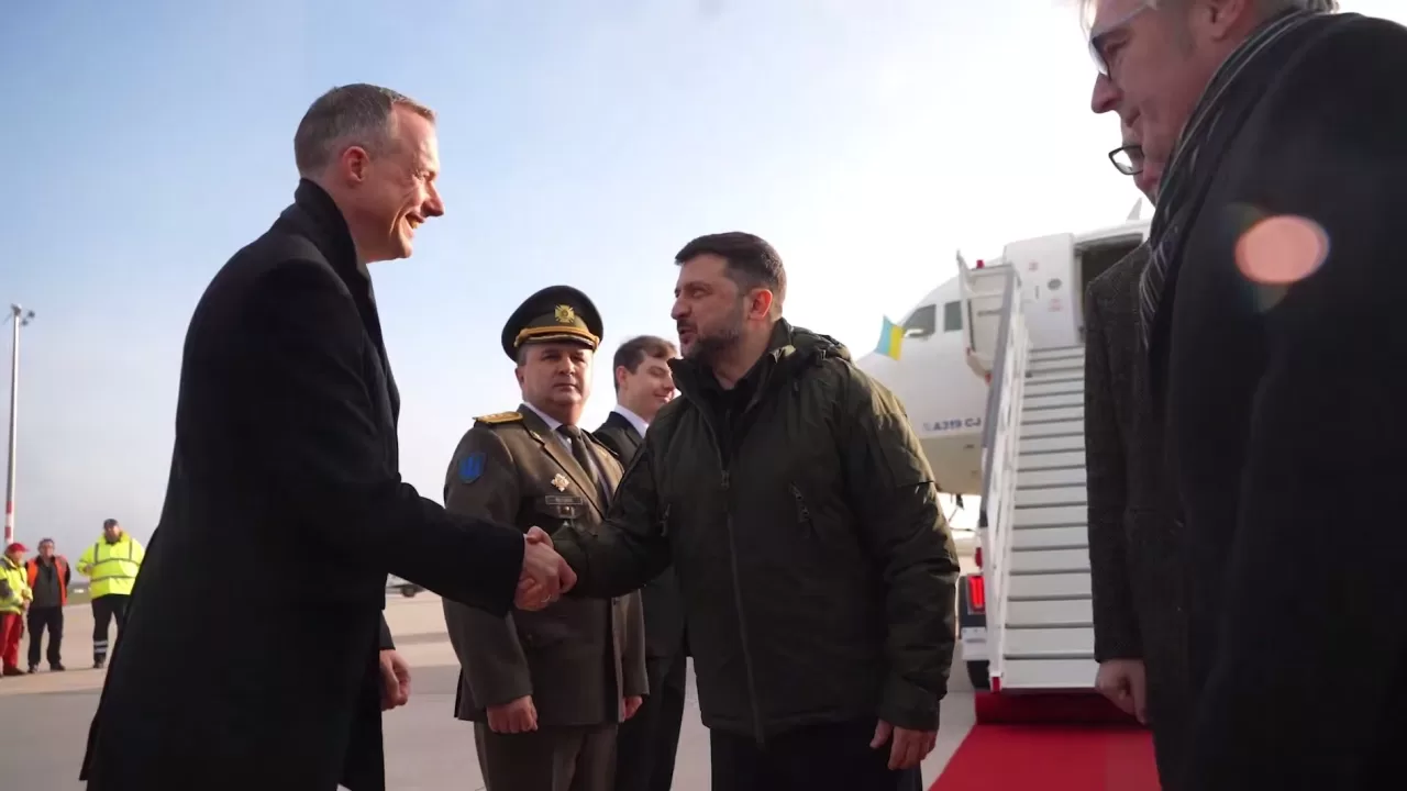 Зеленський у Німеччині / Скріншот