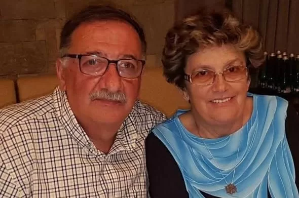 Тибор Вицен с супругой / Фото: Chabad of Uzhgorod 