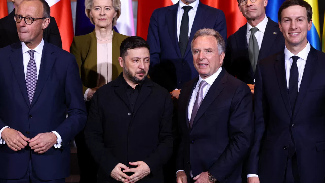 Встреча Владимира Зеленского с представителями Европы и США в Берлине / Фото: AFP