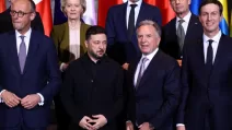 Зустріч Володимира Зеленського з представниками Європи та США у Берліні / Фото: AFP