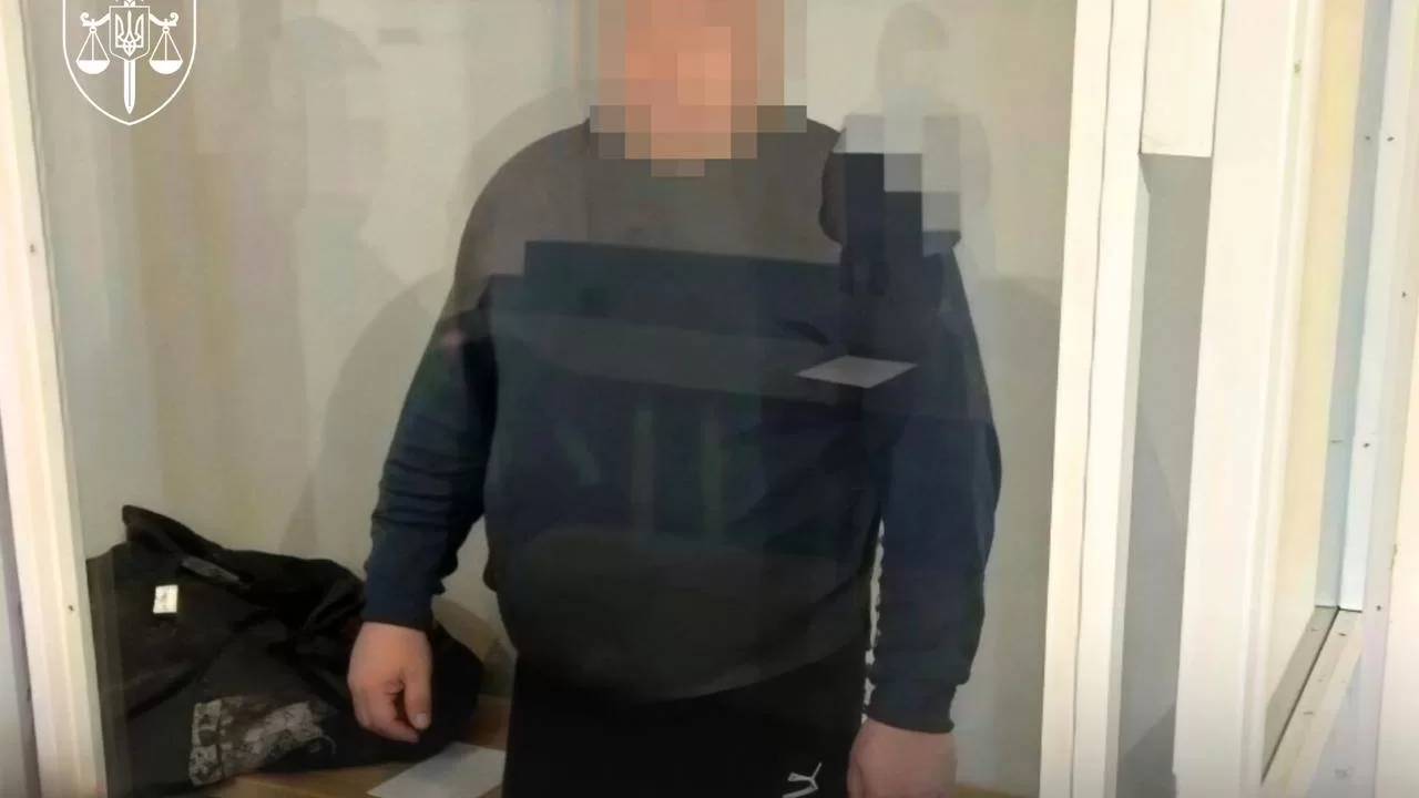 Подозреваемый в зале суда / Фото: Спецпрокуратура Западного региона