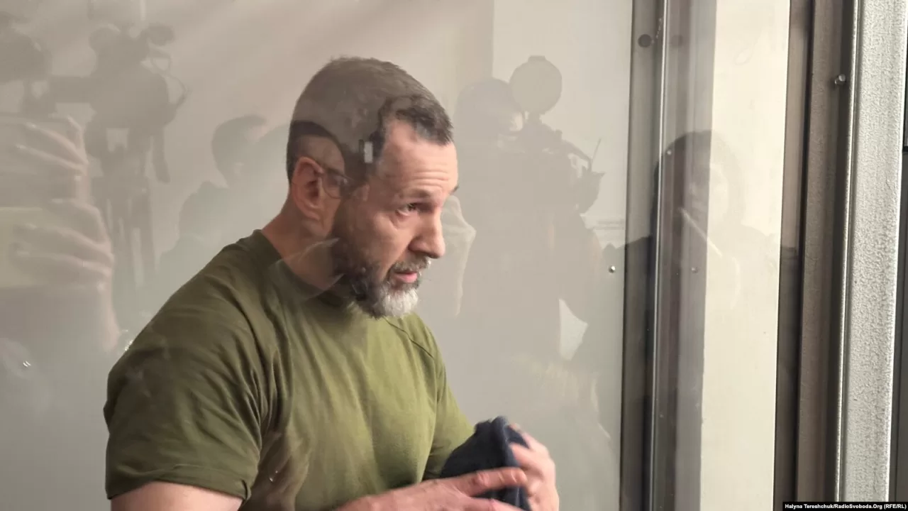 Підозрюваний львів’янин Михайло Сцельніков в суді / Фото: Радіо Свобода