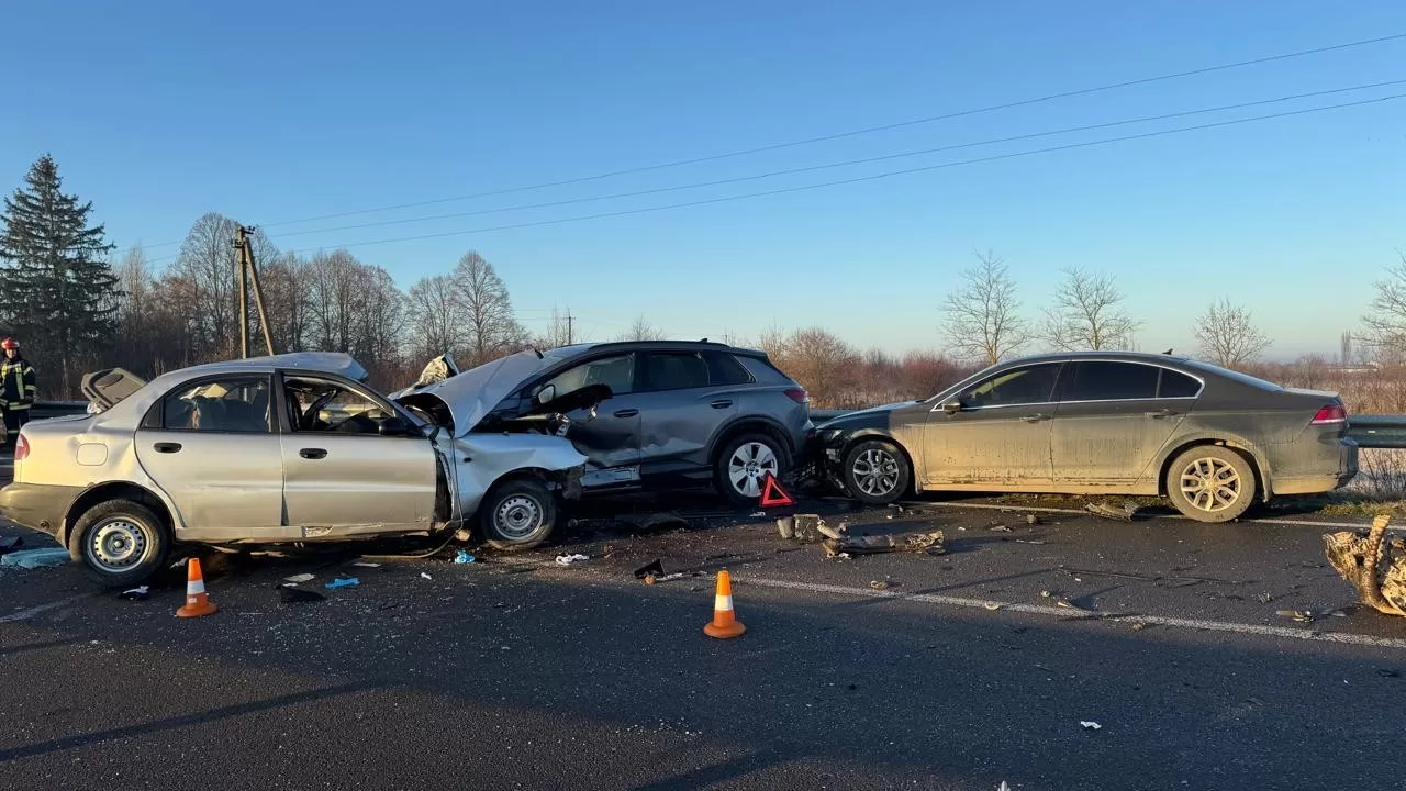 ДТП із загиблим у Львівській області / Фото: Поліція Львівщини