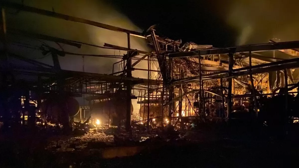 В результате атаки оборудование подверглось значительным разрушениям / Фото Smart Energy