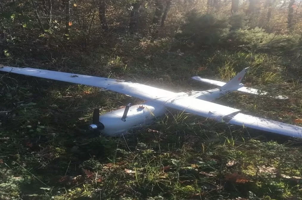 Сбитый российский разведывательный дрон Orlan-10 / Фото: IHA