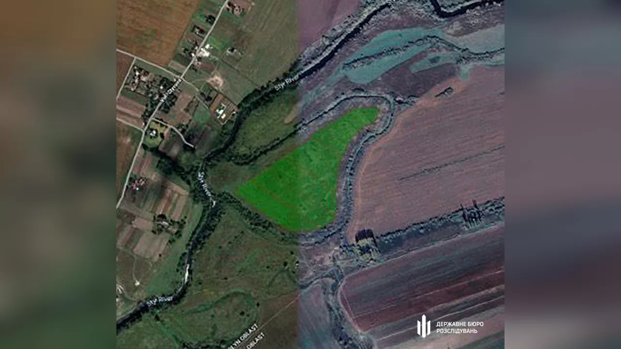 Ділянки земля біля річки Стир / Фото: ДБР