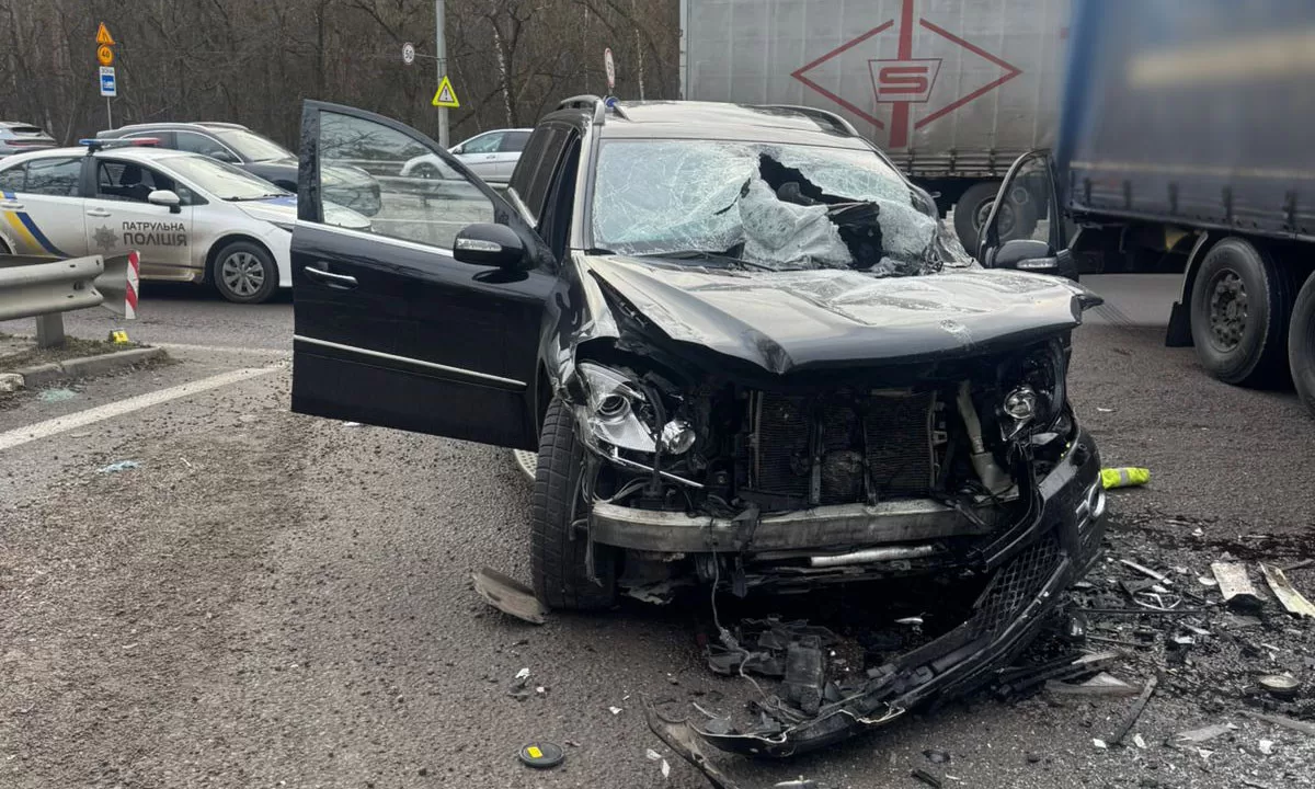 У ДТП у Святошинському районі Києва загинув підліток / Фото: Поліція Києва