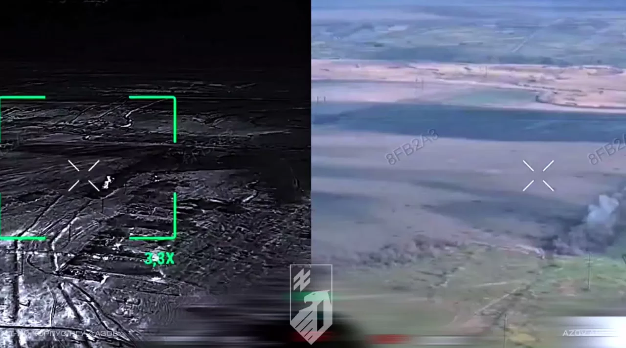 Уничтожение оккупантов в районе Доброполья / Скриншот