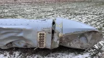 Debris from a missile shot down over Vinnytsia region was found in a field. Archive photo: Defense Express
