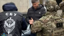 Підозрюваний в організації схеми для ухилянтів / Фото: СБУ