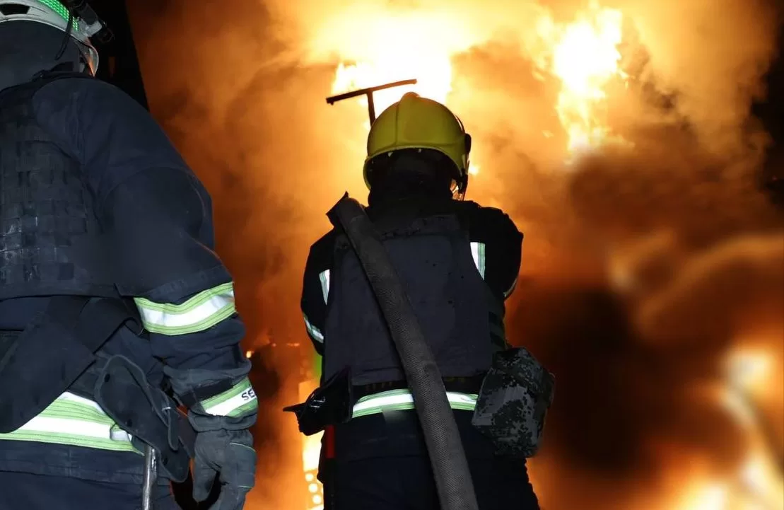 Рятувальники на місці пожежі / Фото ілюстративне: ДСНС