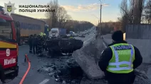 В Киеве в результате ДТП погиб водитель Porsche Cayenne / Фото: Полиция Киева