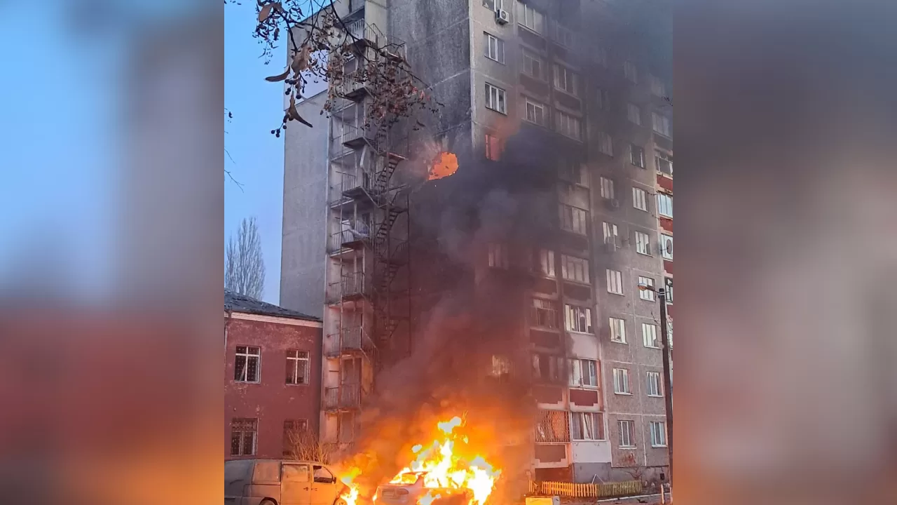 Последствия попадания БпЛА в Чернигове / Фото: Черниговская ГВА
