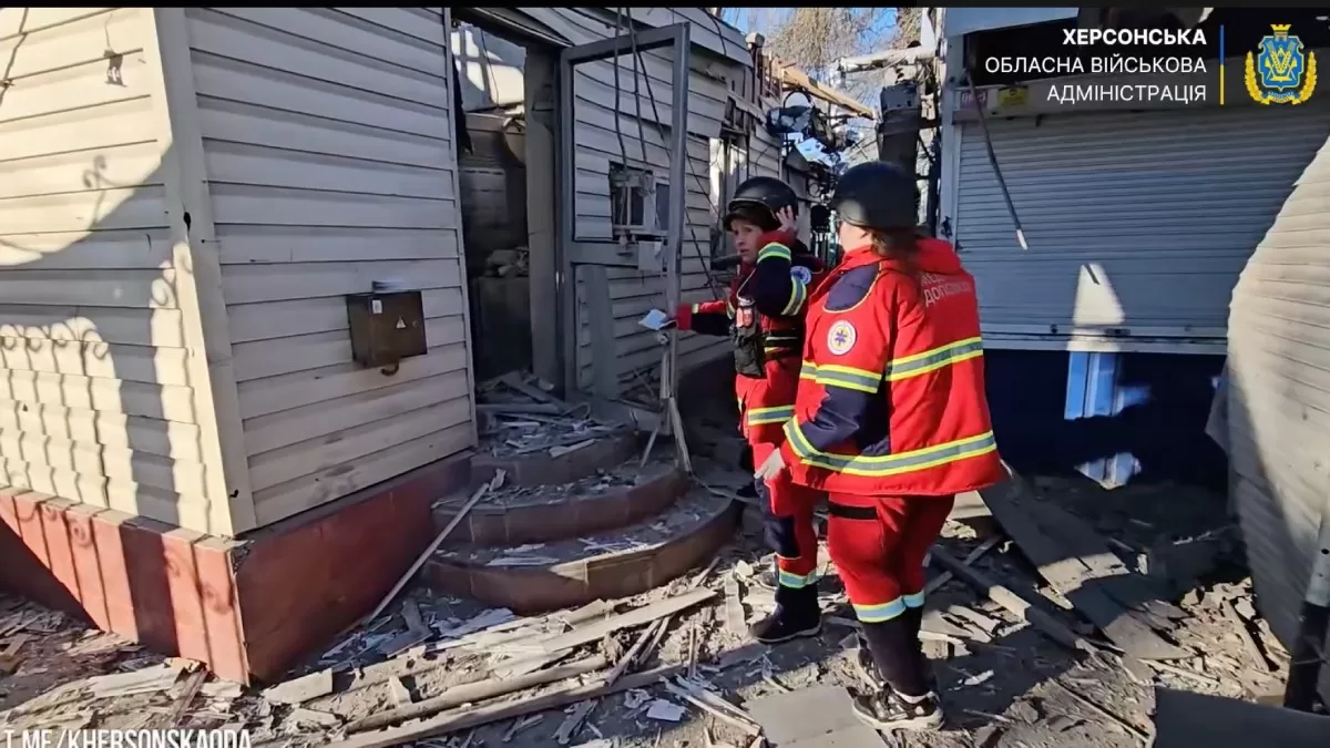 У Херсоні загинув 47-річний працівник ринку / Скріншот відео