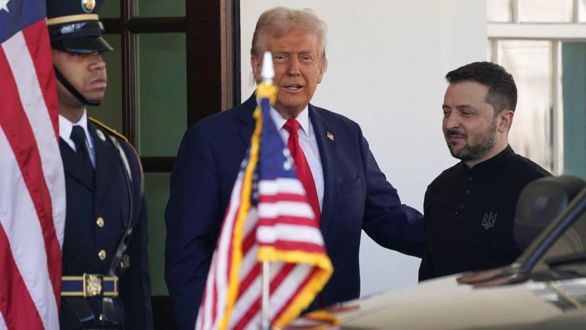 Дональд Трамп и Владимир Зеленский / Фото архивное: Reuters