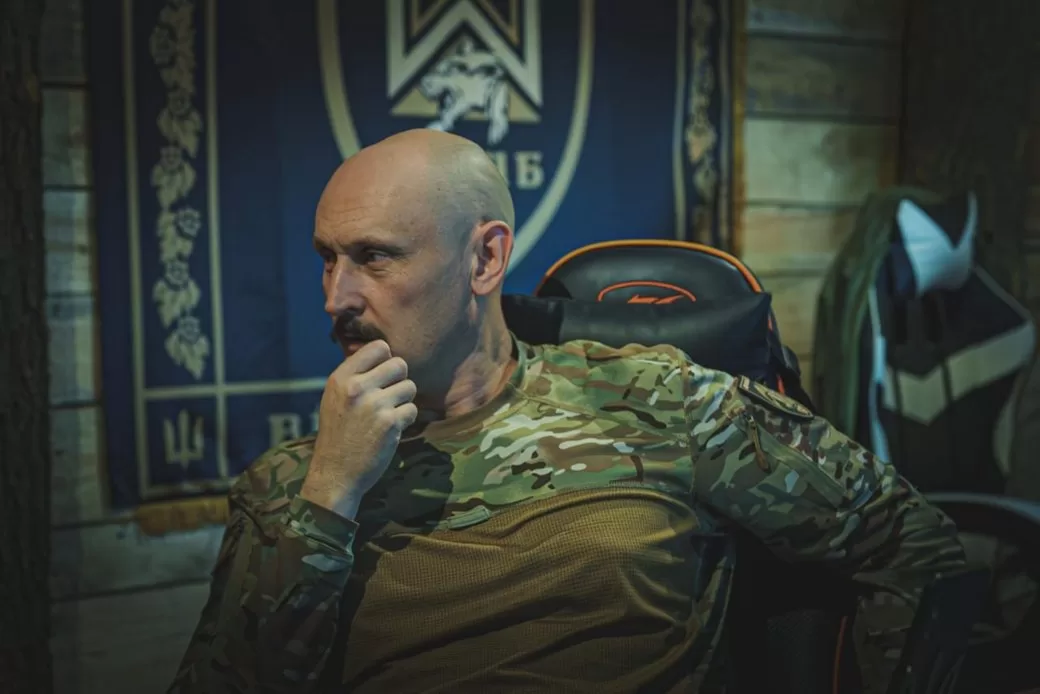 Дмитро Філатов, командир 1 окремого штурмового полку / Фото: 1 ОШП/Facebook