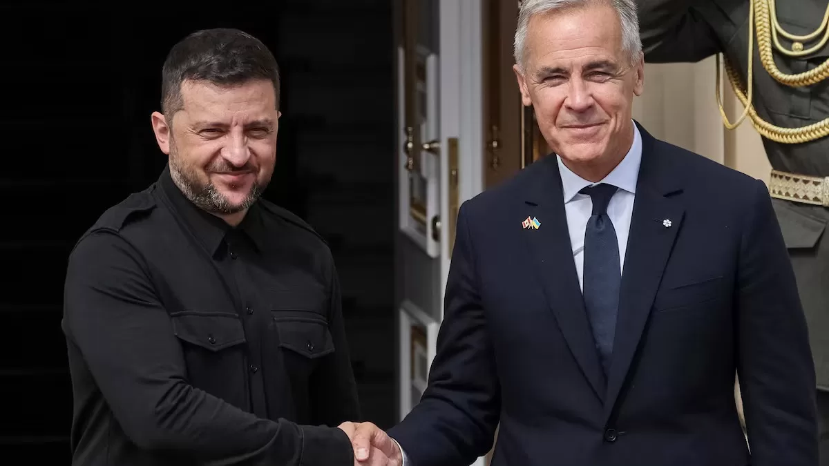 Владимир Зеленский и Марк Карни. Киев, 24 августа 2025 / Фото Reuters