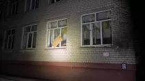 The occupiers launched a heavy artillery strike on Nikopol. Five apartment buildings and an educational institution were damaged / Photo: Dnipropetrovsk Regional State Administration