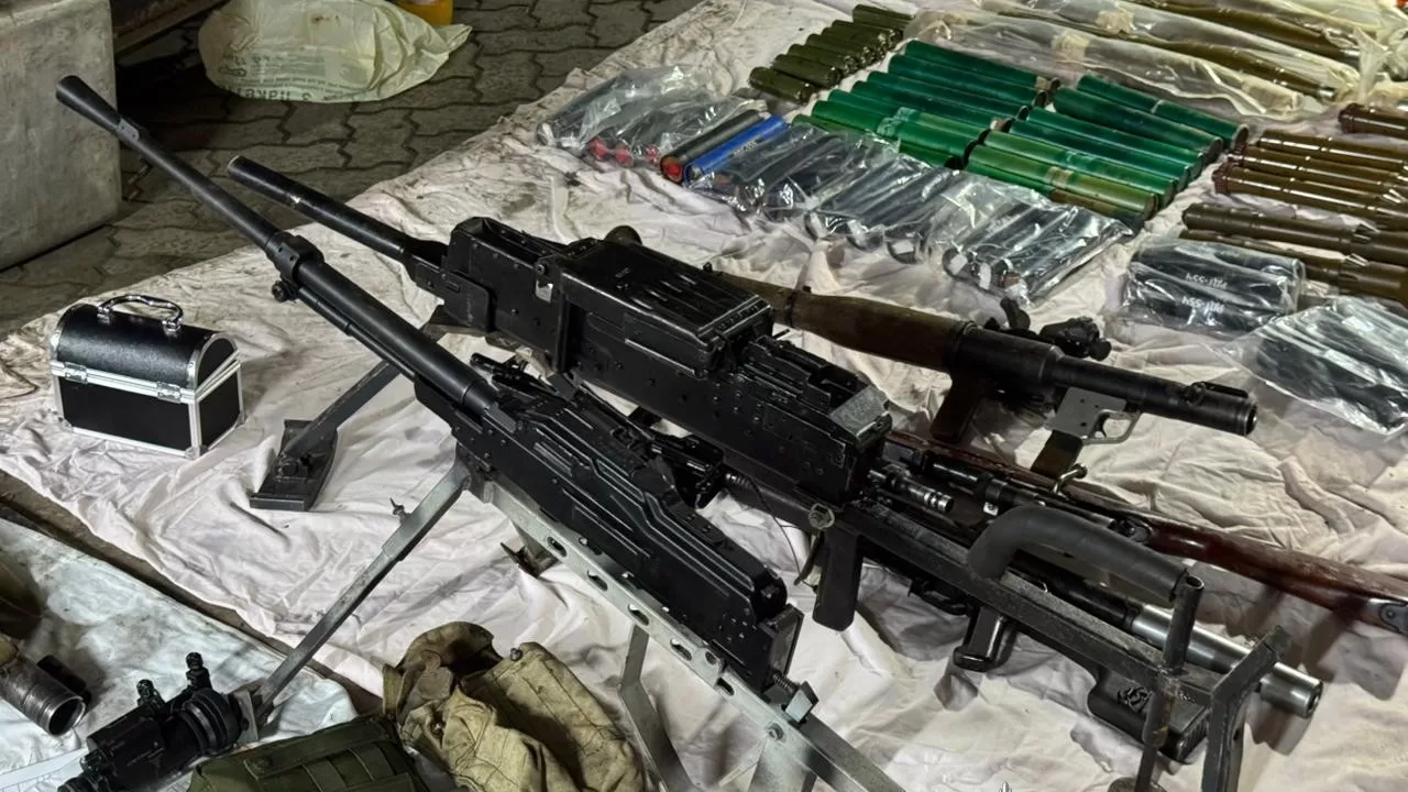 Изъятое во время обысков оружие / Фото: Нацполиция