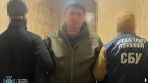 Arrest of a Russian agent / Photo: SBU