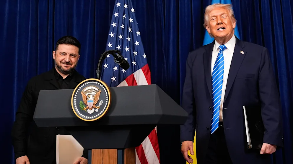 Владимир Зеленский и Дональд Трамп / Фото: AP
