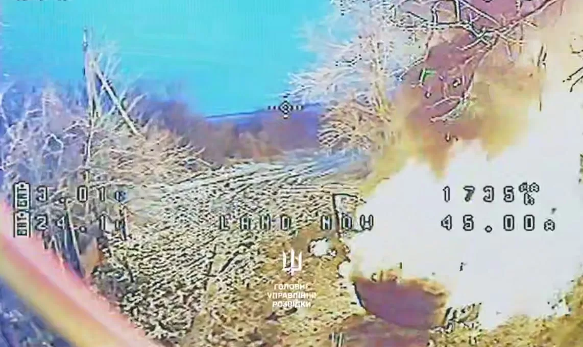 Кадр спецоперації ГУР / Скриншот