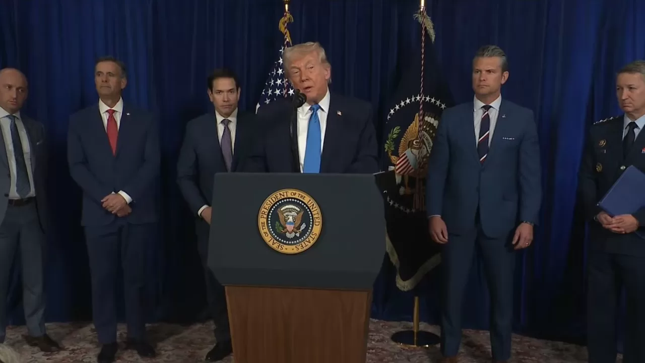 Трамп назвав операцію США у Венесуелі «безпрецедентною» та заявив про взяття країни під контроль / Скріншот