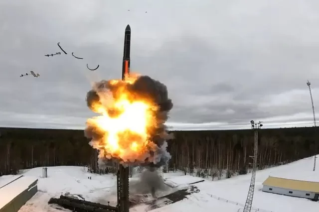 Launch of the Oreshnik / Illustrative photo: Russian media