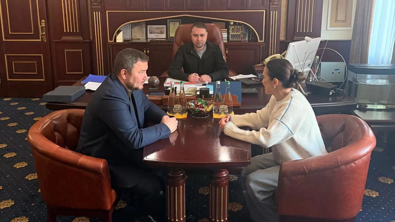 Слева направо: Денис Маслов, Кирилл Буданом, Ирина Мудра / Фото facebook.com/iryna.mudra.7