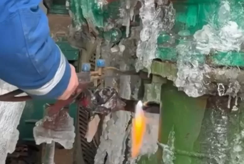 У столиці триває відновлення інфраструктури після обстрілів / Скріншот