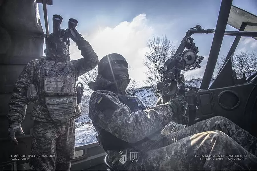 Военные 15-й бригады оперативного назначения НГУ / Фото: Генштаб ВСУ