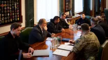 Володимир Зеленський зустрівся з переговорною групою / Фото Офіс президента