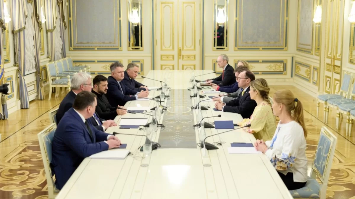 Глава государства поблагодарил Норвегию и премьер-министра Йонаса Гару Стере за последовательную поддержку Украины / Фото Офис президента