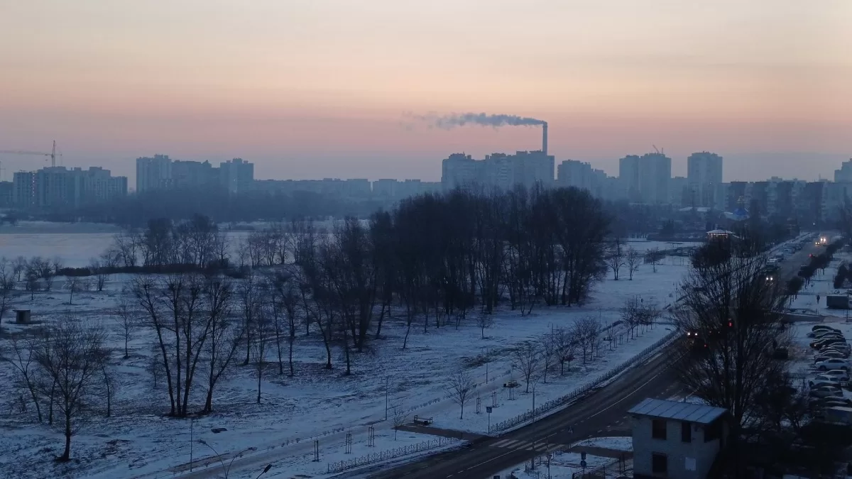 Утро в Черкассах / Фото из Facebook Борщ Алексей