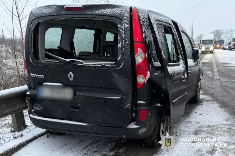 Смертельное ДТП с участием Renault Kangoo / Фото: ГУНП в Полтавской области