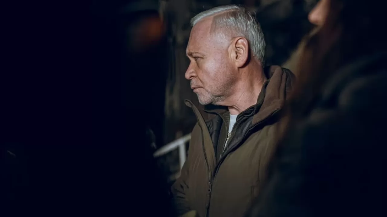 Мер Харкова Ігор Терехов на місці обстрілу / Фото: Харківська ОВА