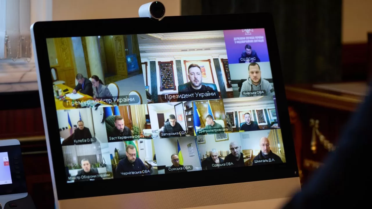 Президент провів спеціальний енергетичний селектор / Фото Офіс президента